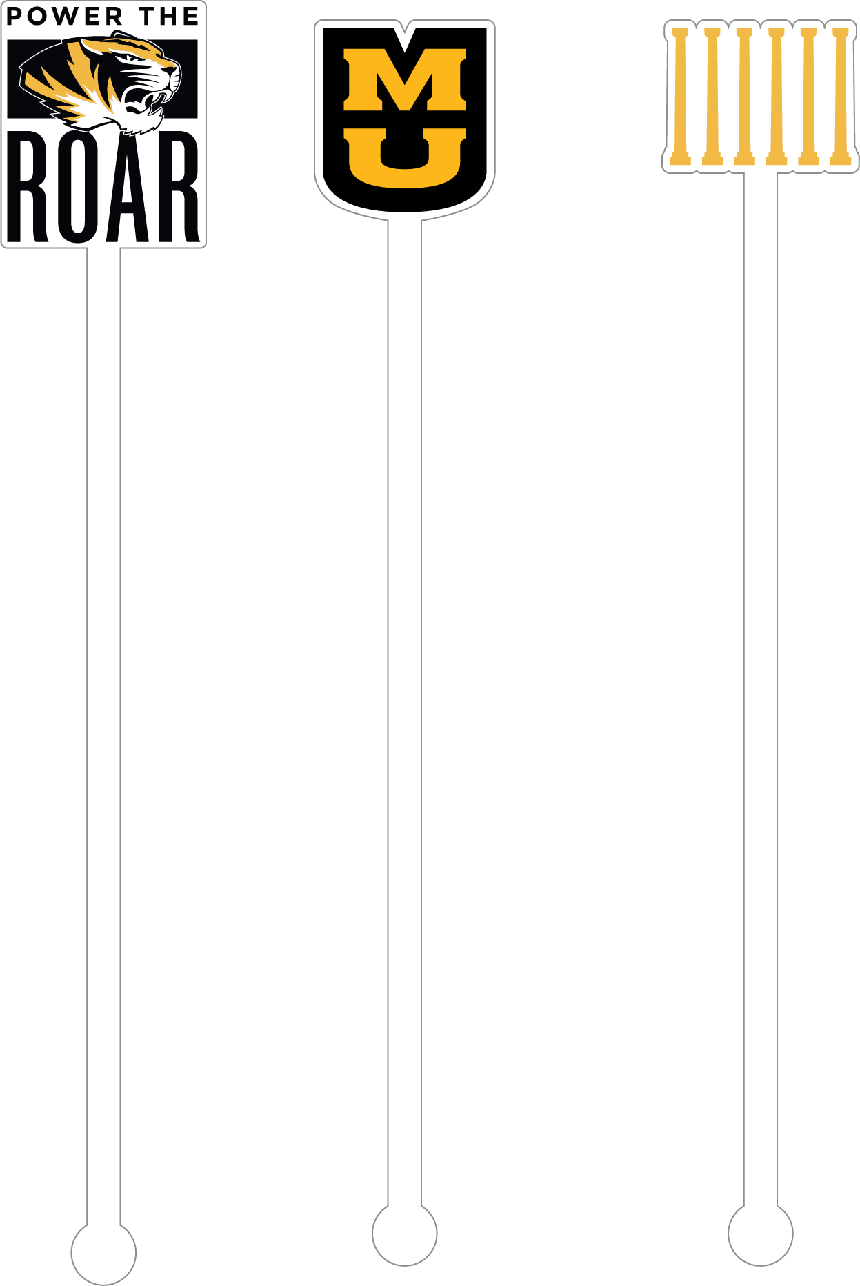 MIZZOU | Stir Sticks