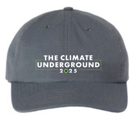 Climate Underground | Made in USA Embroidered Dad Caps