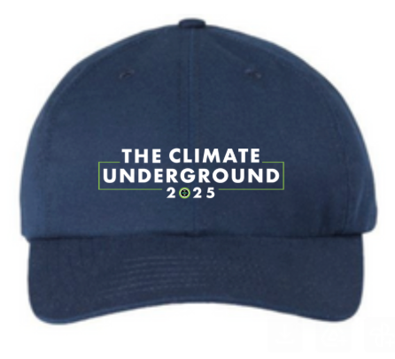 Climate Underground | Made in USA Embroidered Dad Caps