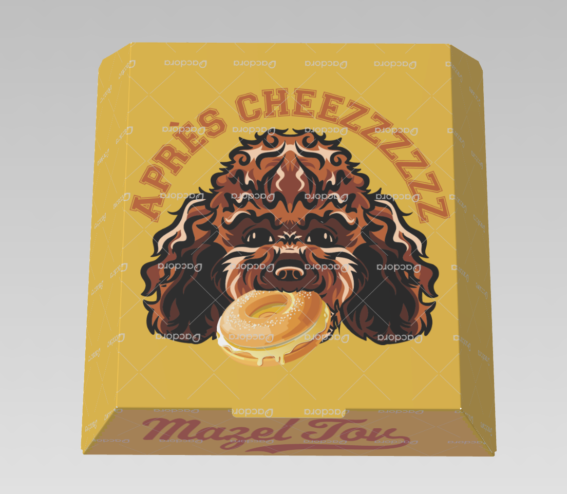 Zajarias | Bagel Boxes 4.2" x 3.9" x 2.75" Inches