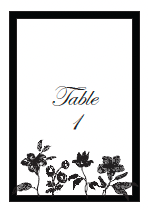 N & R | Table Numbers
