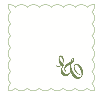 Ganley | Embroidered Linen Cocktail Napkins