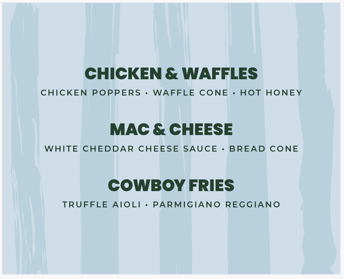 WIPA | Food & Dessert Menu 8X10
