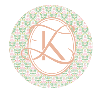 Mitchell | Round Stickers