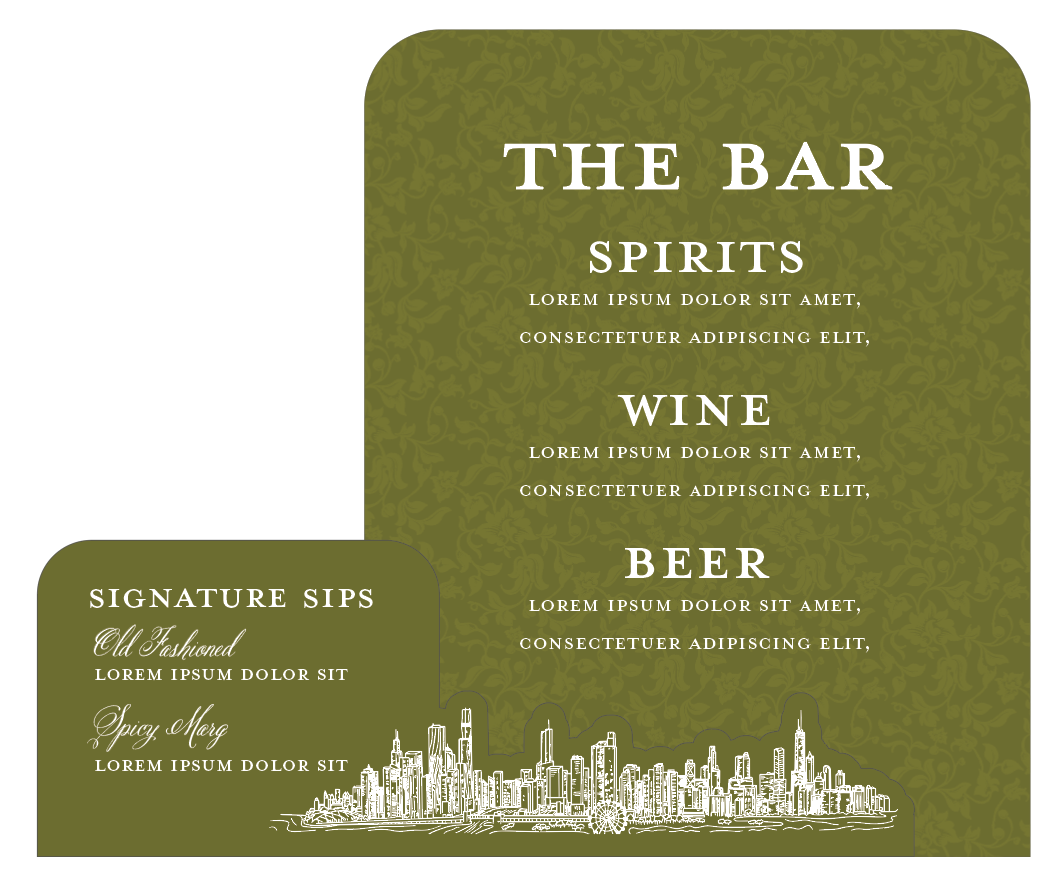 Howe | Acrylic Bar Signage
