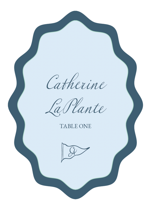 Barber | Die-Cut Escort Cards