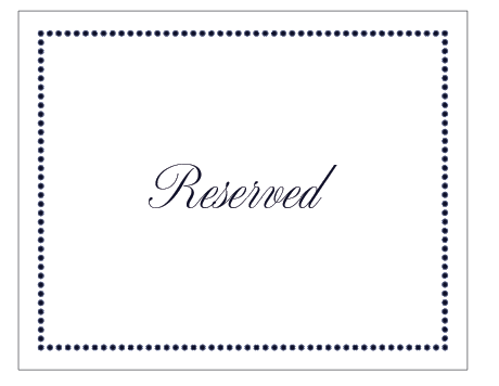 Accetta | Reserved Signs
