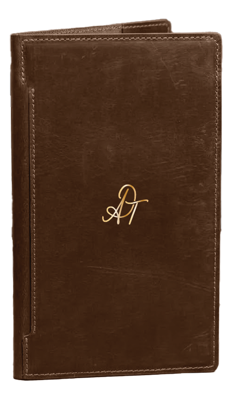 LeClaire | Leather Standing Menu