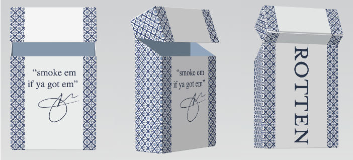Thompson | Candy Cigarette Boxes