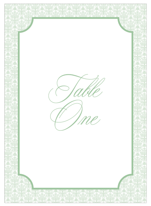 Mitchell | 4X6 Digital Table Numbers